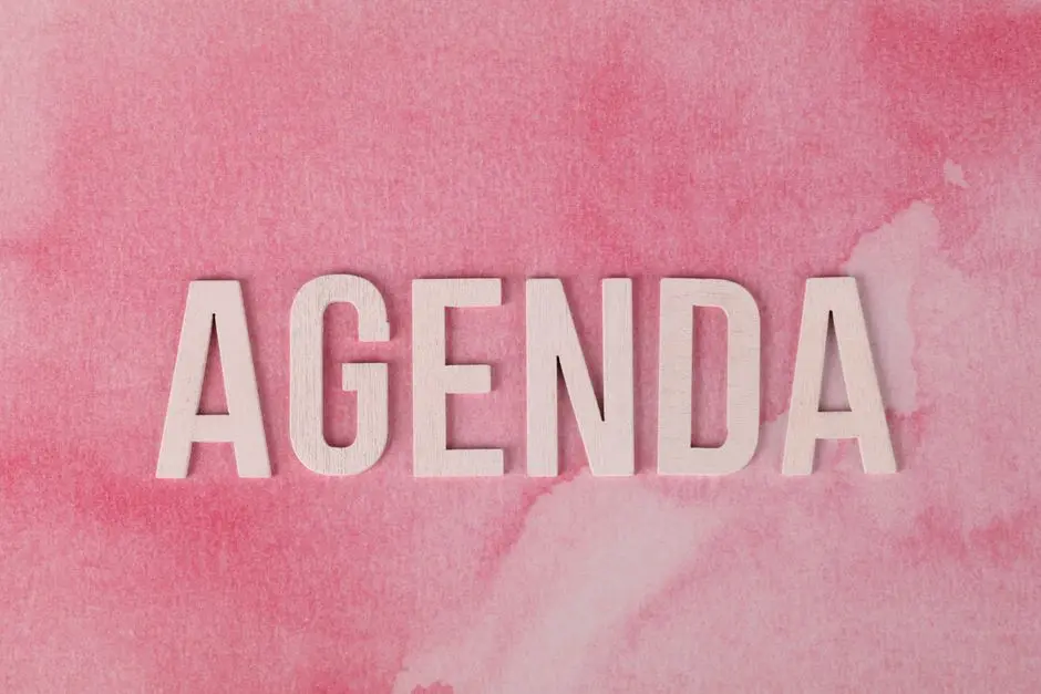 Agenda acara pemula dengan pembagian waktu dan penanggung jawab